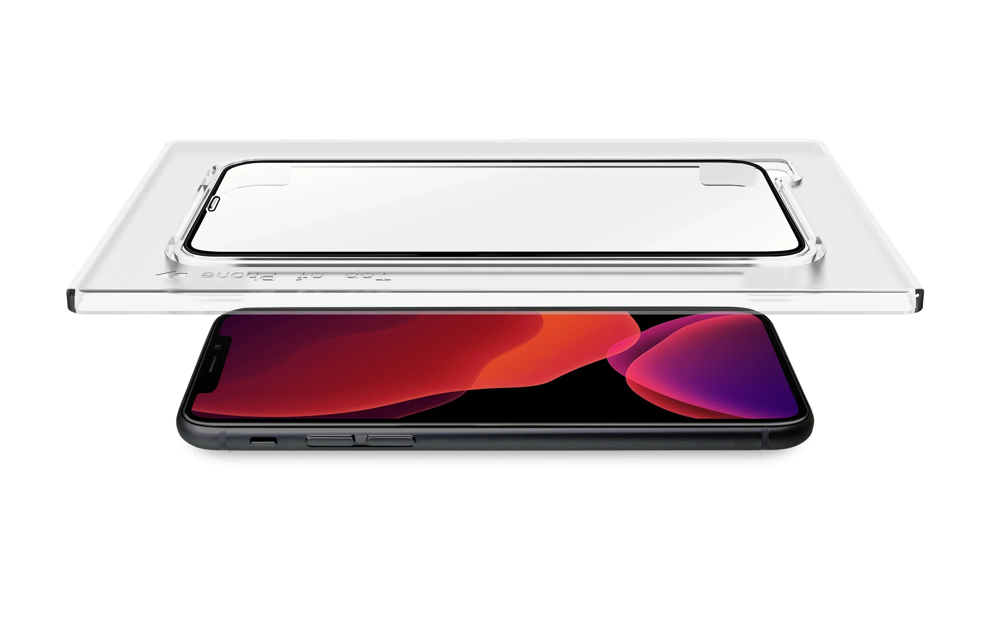 Torrii Bodyglass Full Coverage Curved For iPhone 11 - Black - Tashqila Torrii Bodyglass Full Coverage Curved For iPhone 11 - Black - Tashqila